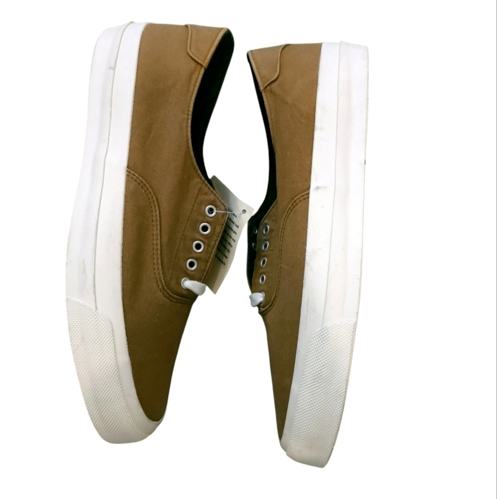 Eddie Bauer Canvas Khaki Sneakers - Picture 7 of 8